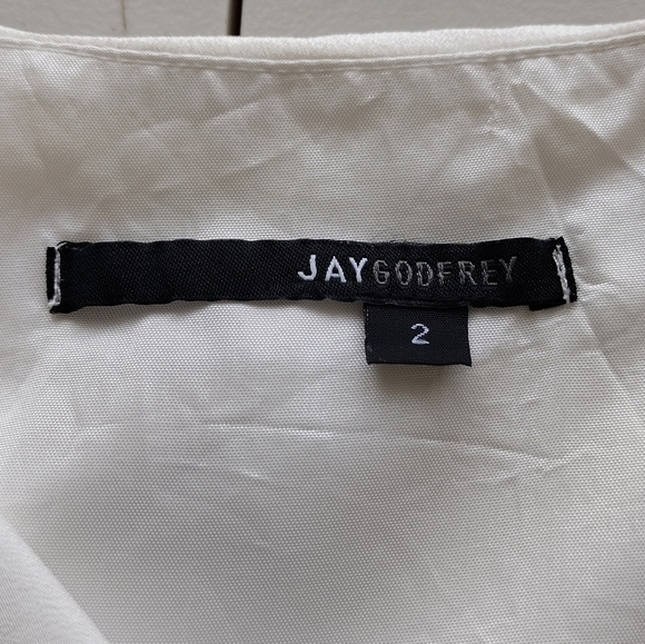 Jaygodfrey Drape Shoulder Tunic Blouse - Picture 10 of 14